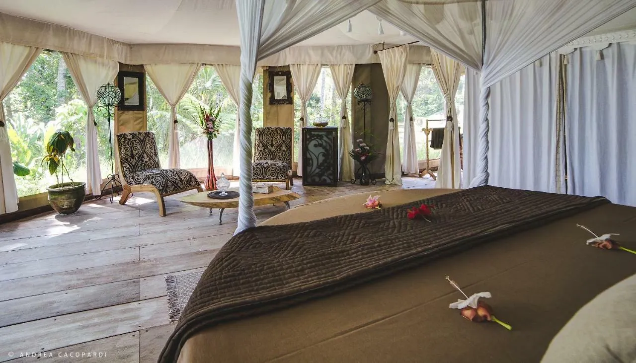 **** Luxury tent Sandat Glamping Tents Ubud  Indonesia
